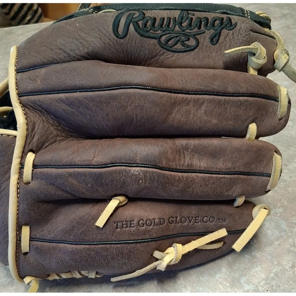 Rawlings RBG36BC 12.5 Inch Leather Zero Shock Gold Glove CO Left Hand Throw